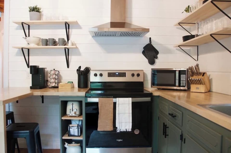 All the necessities you need to make a meal for friends and family can be found in our fully loaded kitchen with stainless steel appliances. Don’t forget to use the BBQ in the backyard!