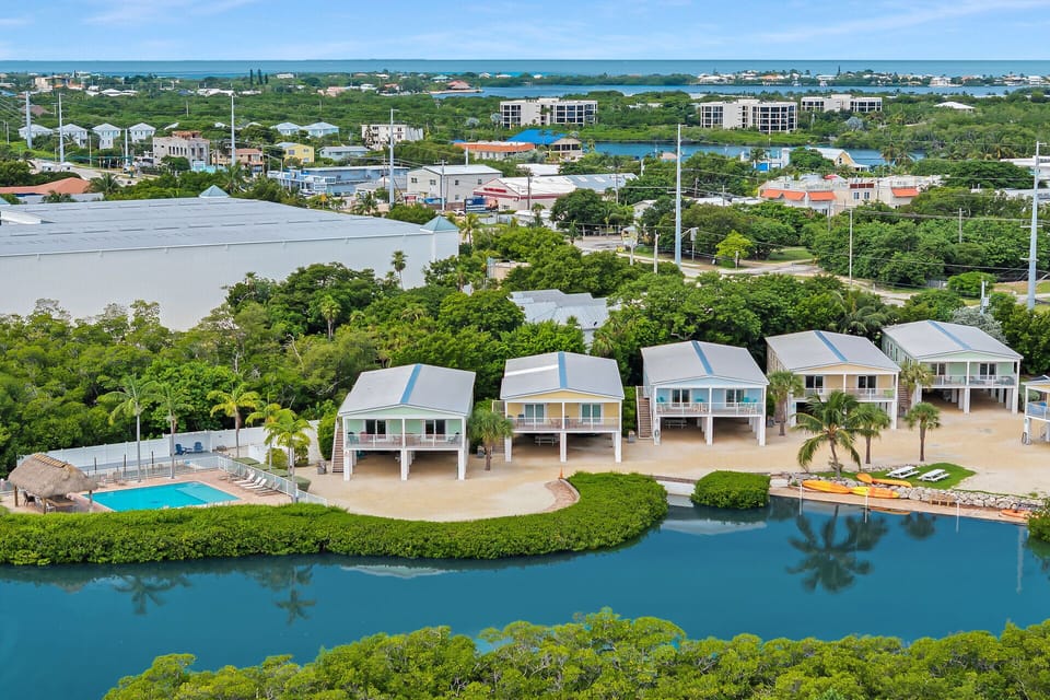 Aerial View of the House