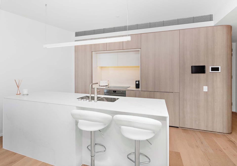The Marina Outlook  |  Modern Appliances plus Zip Hydrotap (Still, Sparking and Boiling Water)