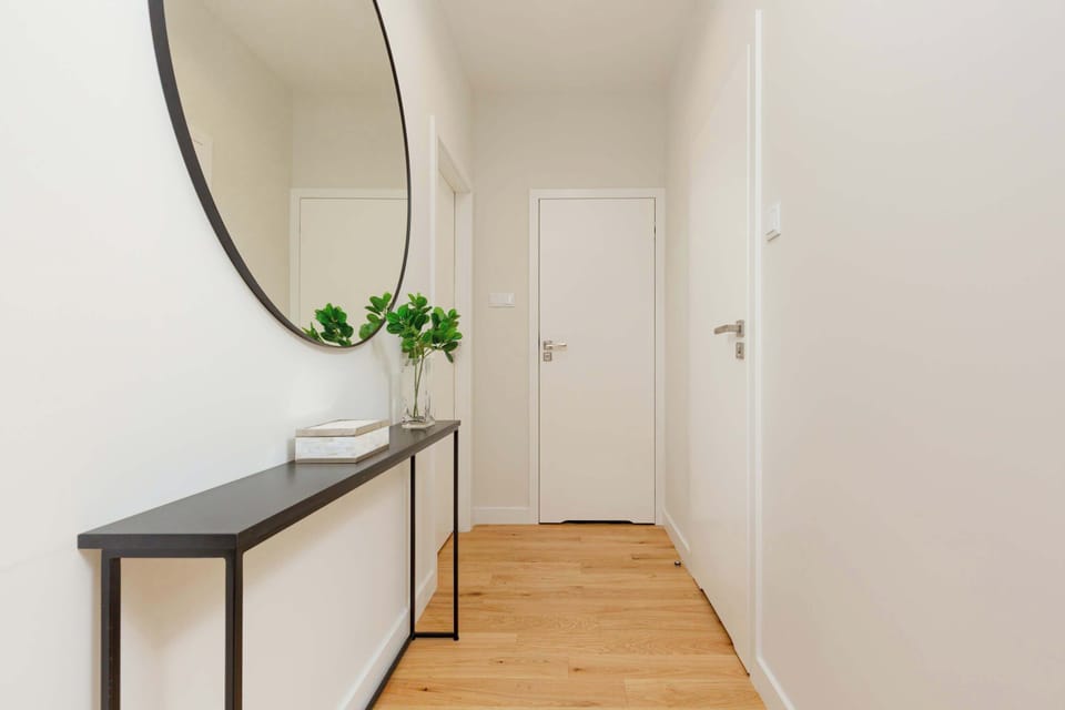 Stylish and elegant space in the two bedroom apartment.