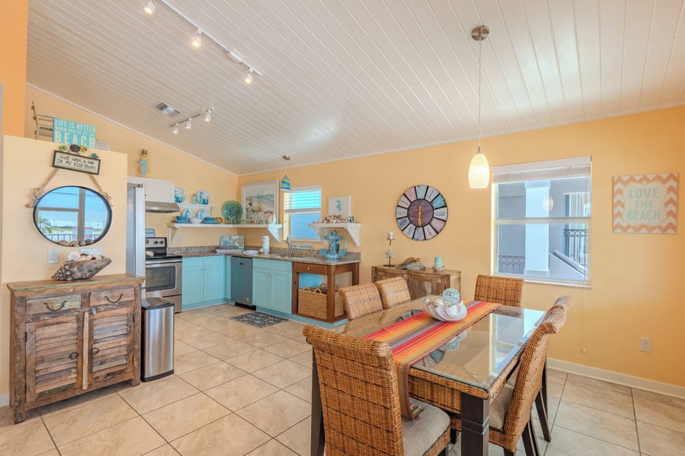 Dining Room and Kitchen area.