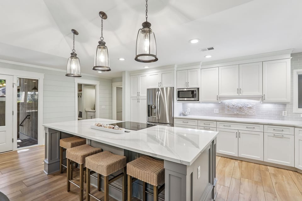 Beautiful Gourmet Kitchen at 5 High Water