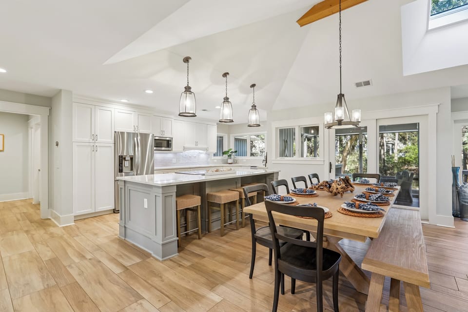 Dining Area and Kitchen at 5 High Water