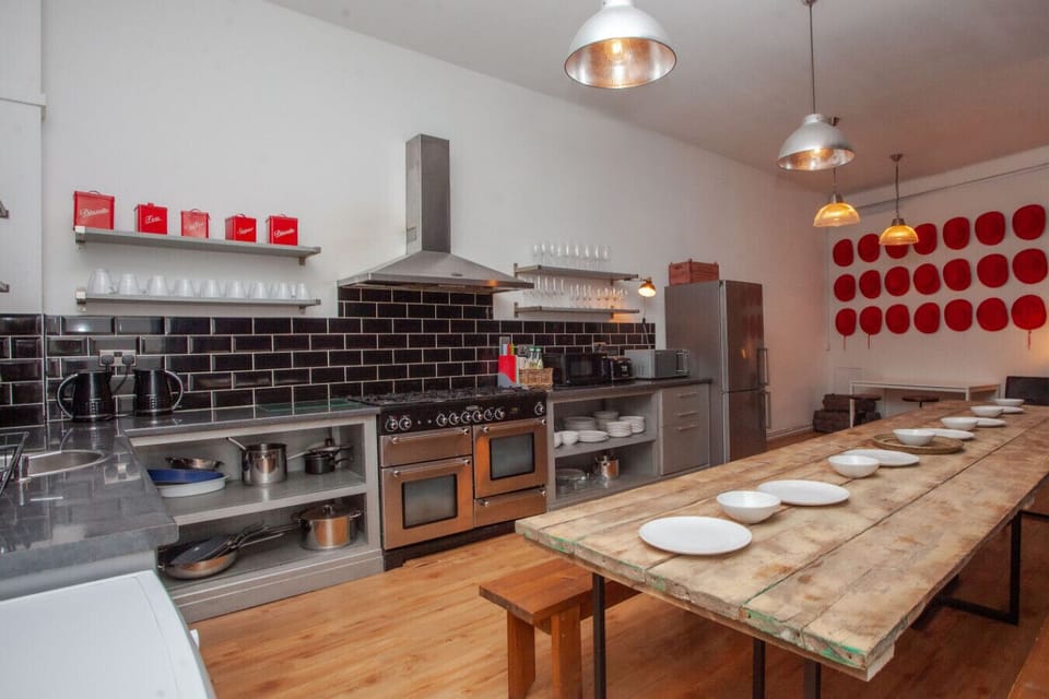 Kitchen and dining area