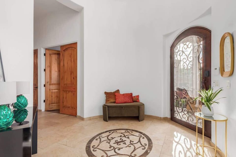 Bright open-plan living space to relax and unwind.