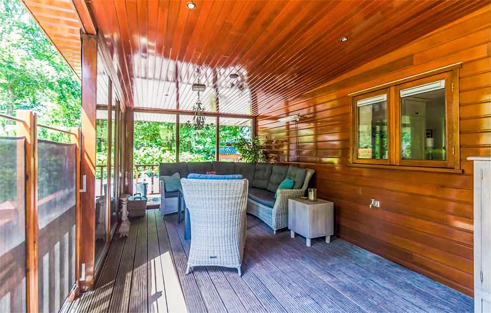 outside