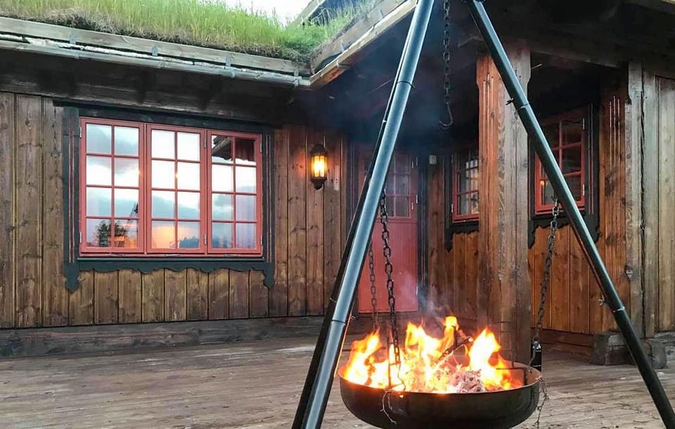 outside