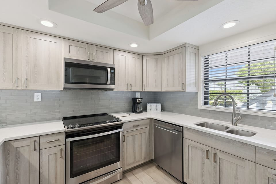 Fully equipped kitchen with everything you need!