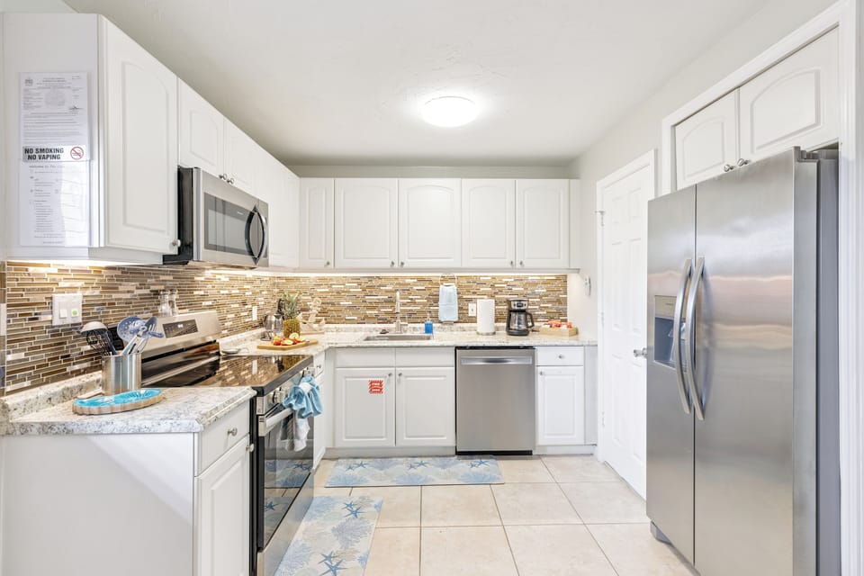 Fully equipped kitchen with everything you need!