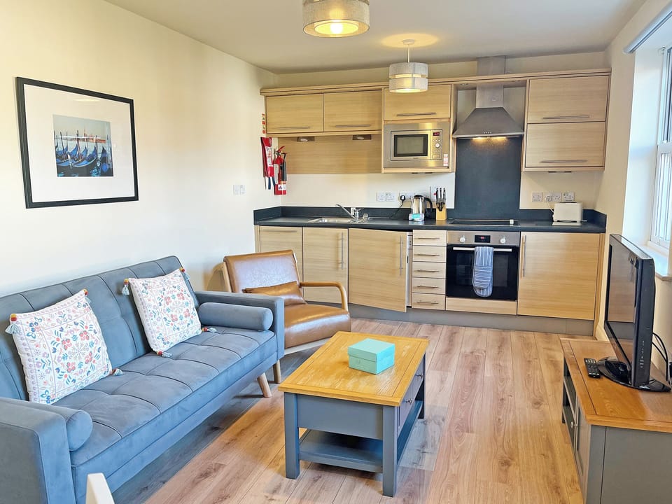 Open plan living space | Solara Breeze, Filey