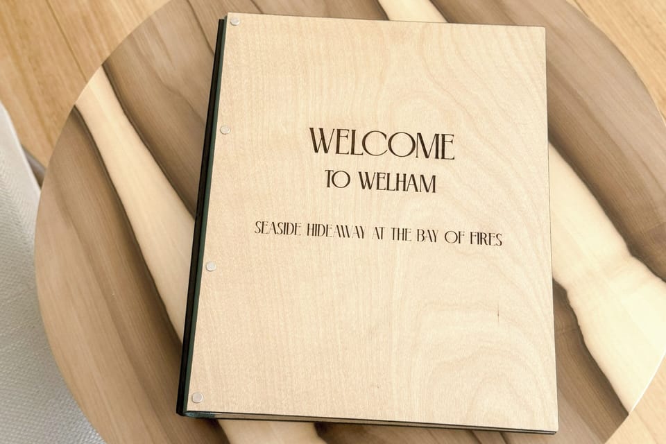 The Welcome Book - has lots of information in it for your use