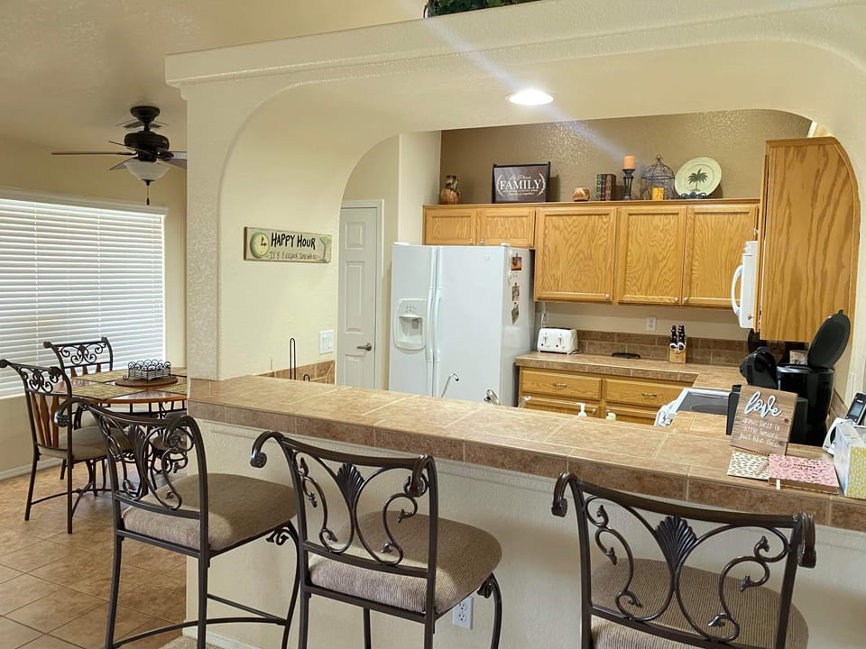 Kitchen and nook