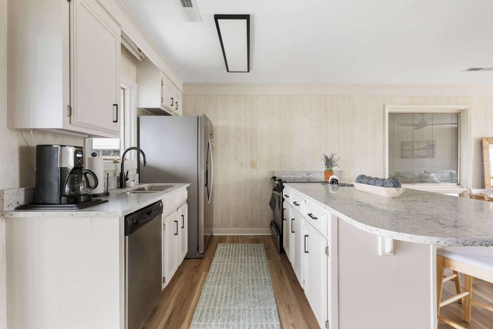 Fully equipped kitchen