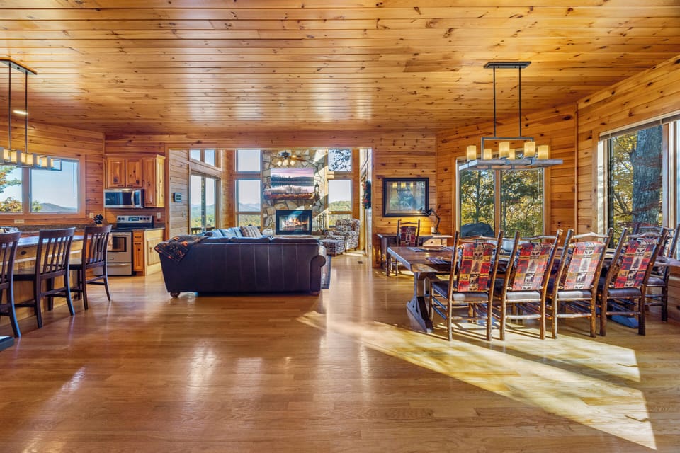 Large dining area brings your whole group together for shared meals and memories