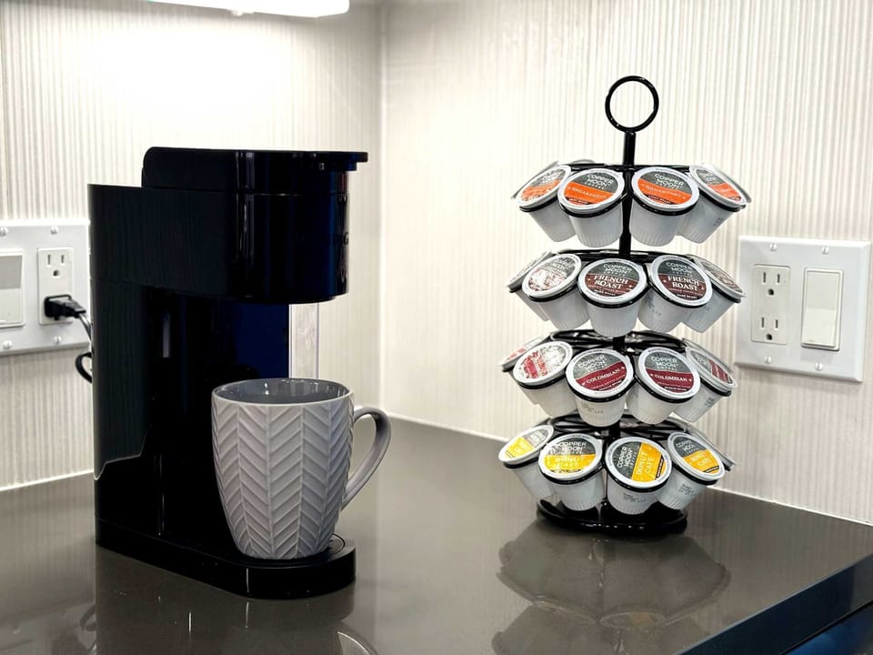 Start your mornings right — fresh coffee at your fingertips.