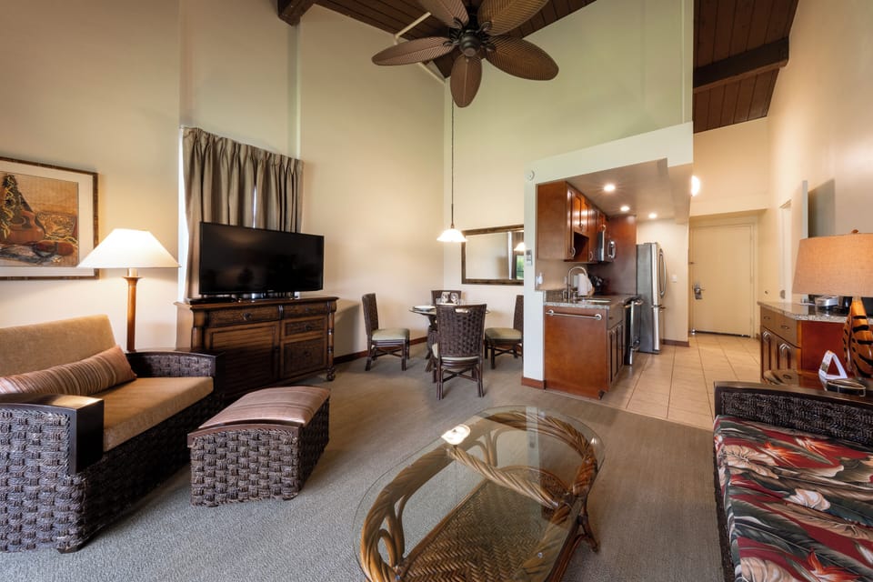 Spread out in the open-concept space made for together time.
