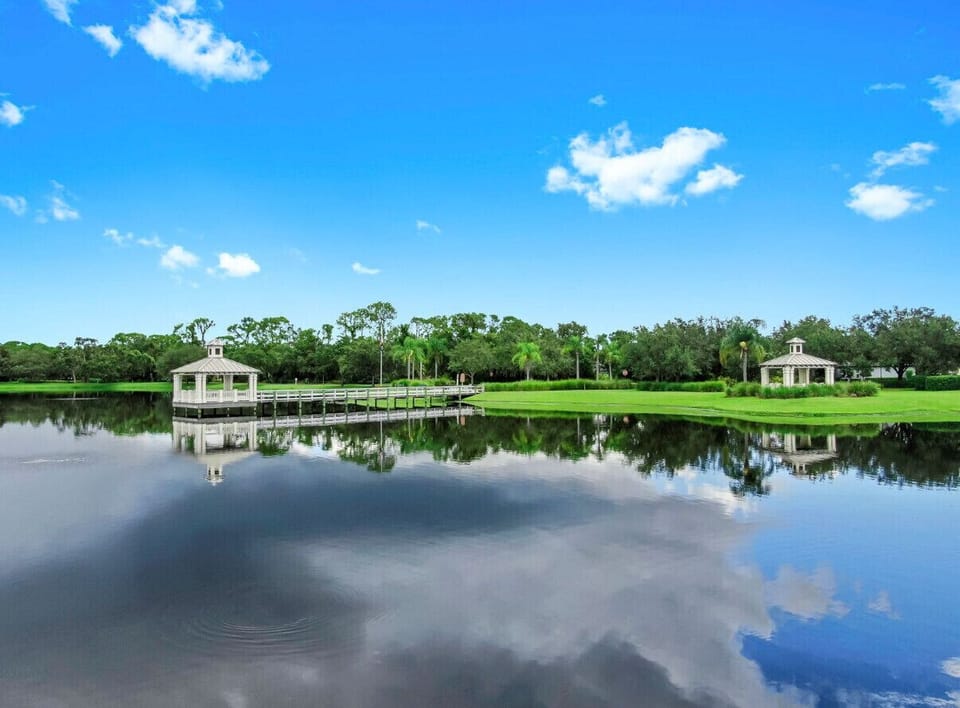 Tons of walking trails and large ponds for scenic walks and fishing 