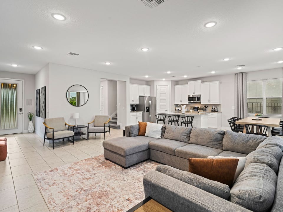 Beautiful open plan living space!