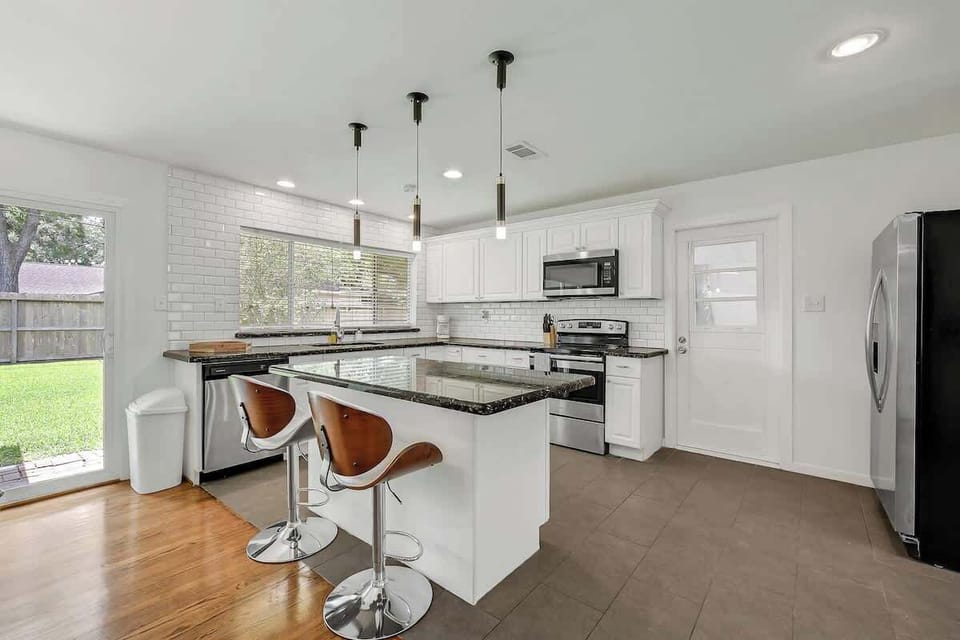 Modern kitchen with island