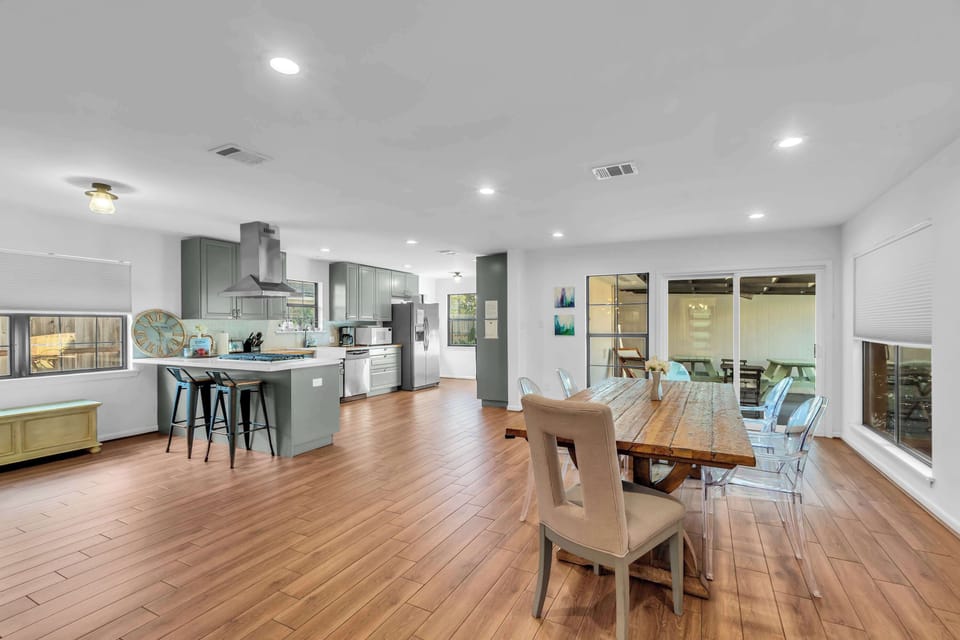 Comfortable sofas, accent chairs, and stylish lighting — a great place to relax after a day exploring.