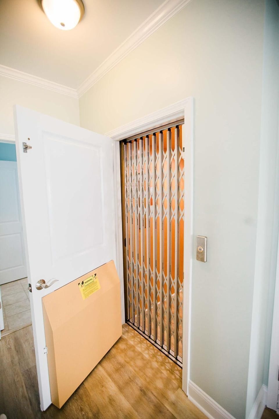 Elevator that accesses ground floor and all 3 floors