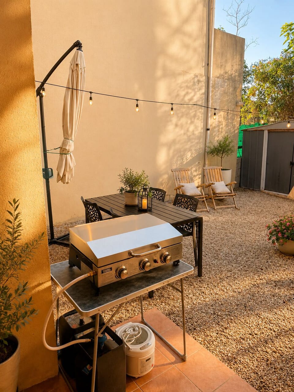 Outdoor dining