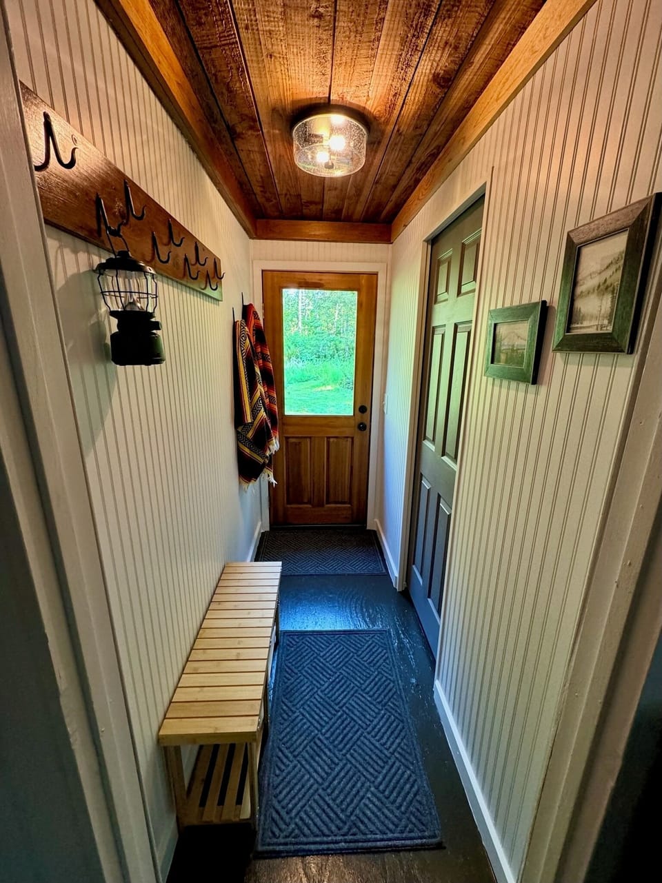 Back door/mud room, plenty of room for all your adventures gear!