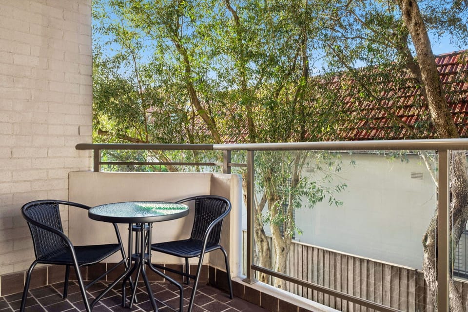 Private balcony
