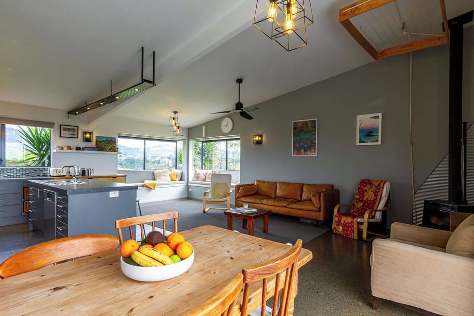 Dining, Living and Kitchen area