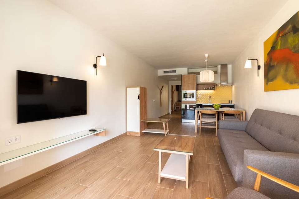 Enjoy open-plan living with space to gather and relax.