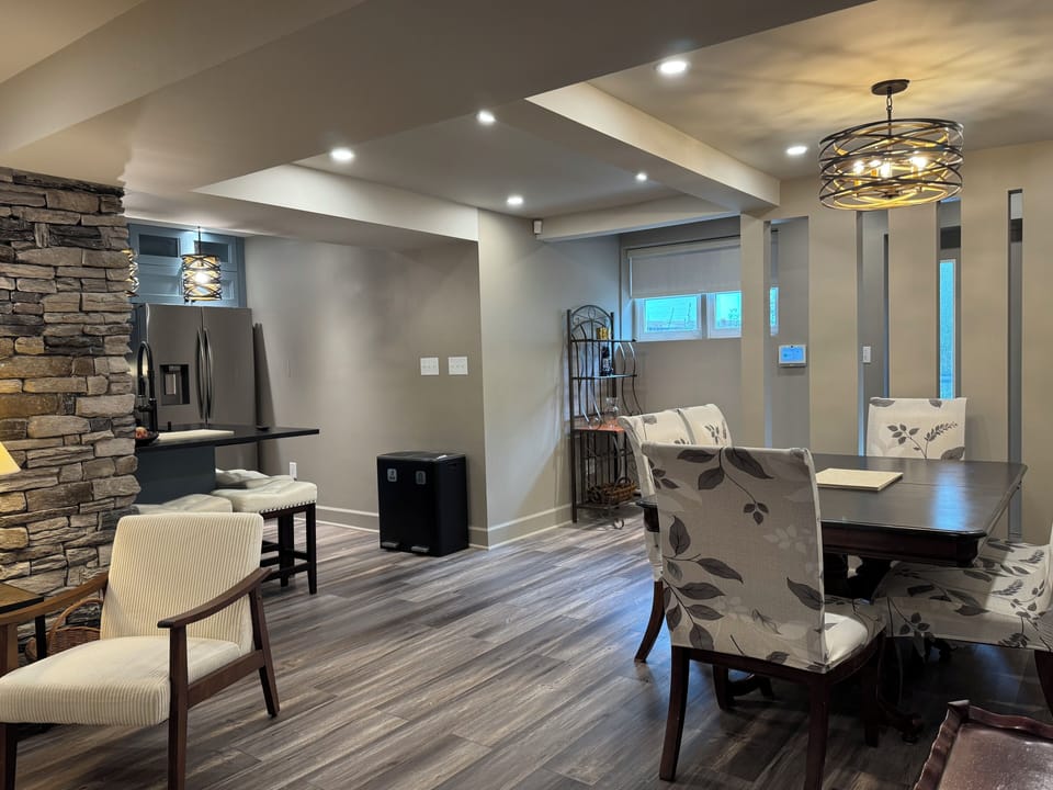 The Hearth--The Alcove Living, Dining & Cooking Area