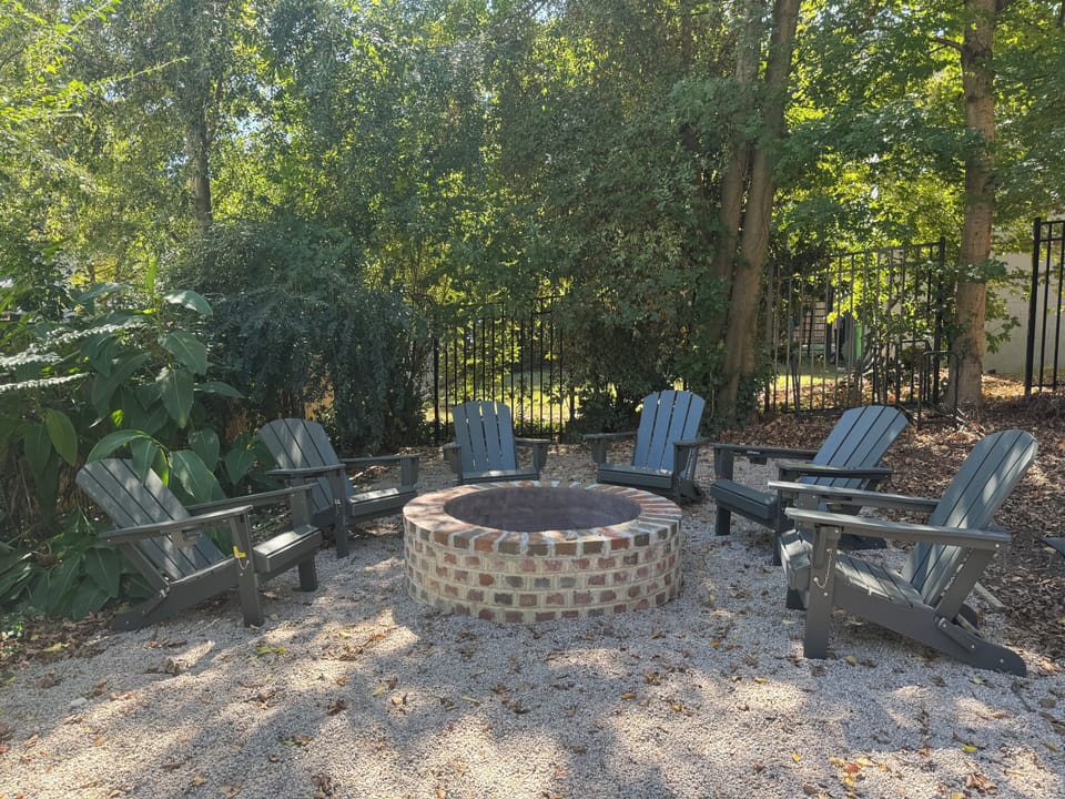 Gather around The Alcove fire pit to share stories, rehash and create memories and enjoy quality time together. 