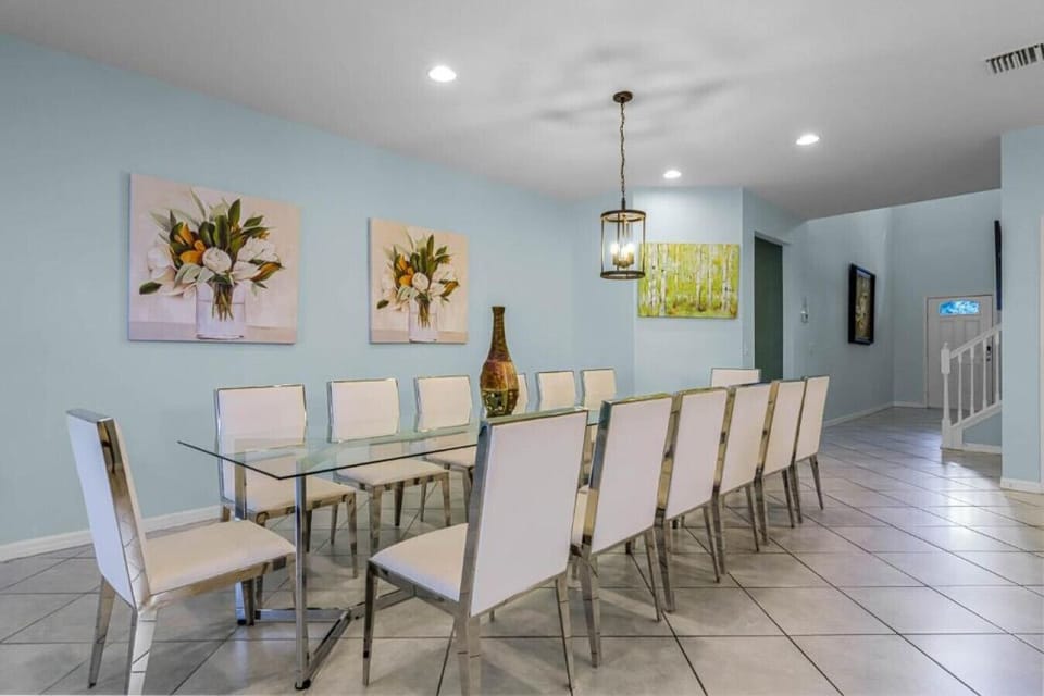 Our very spacious dining area perfect for large group