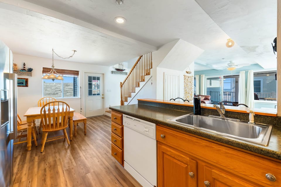 View from kitchen