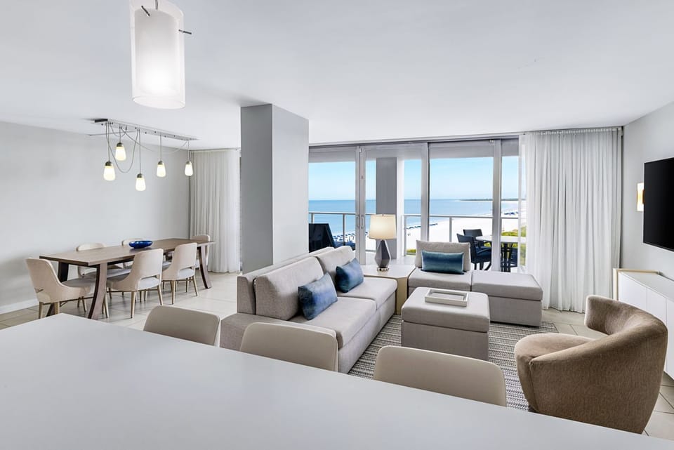 LIVING ROOM AND DINING ROOM
