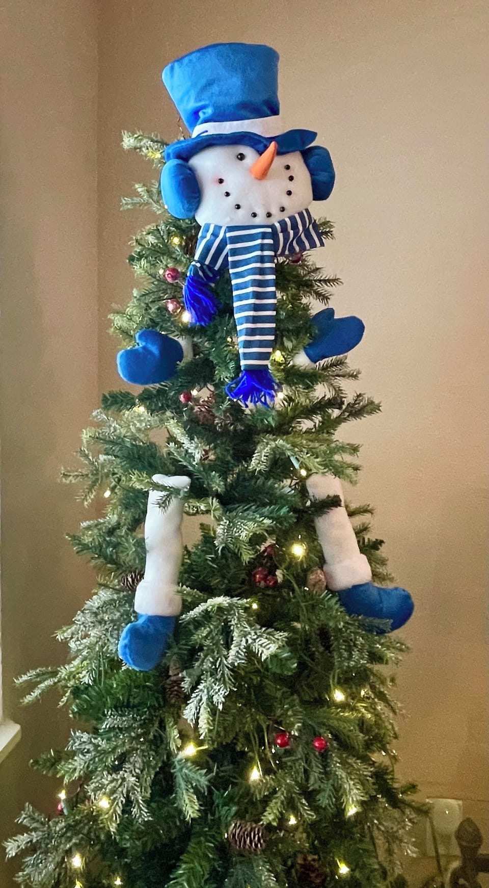 Decorated for my Christmas guest