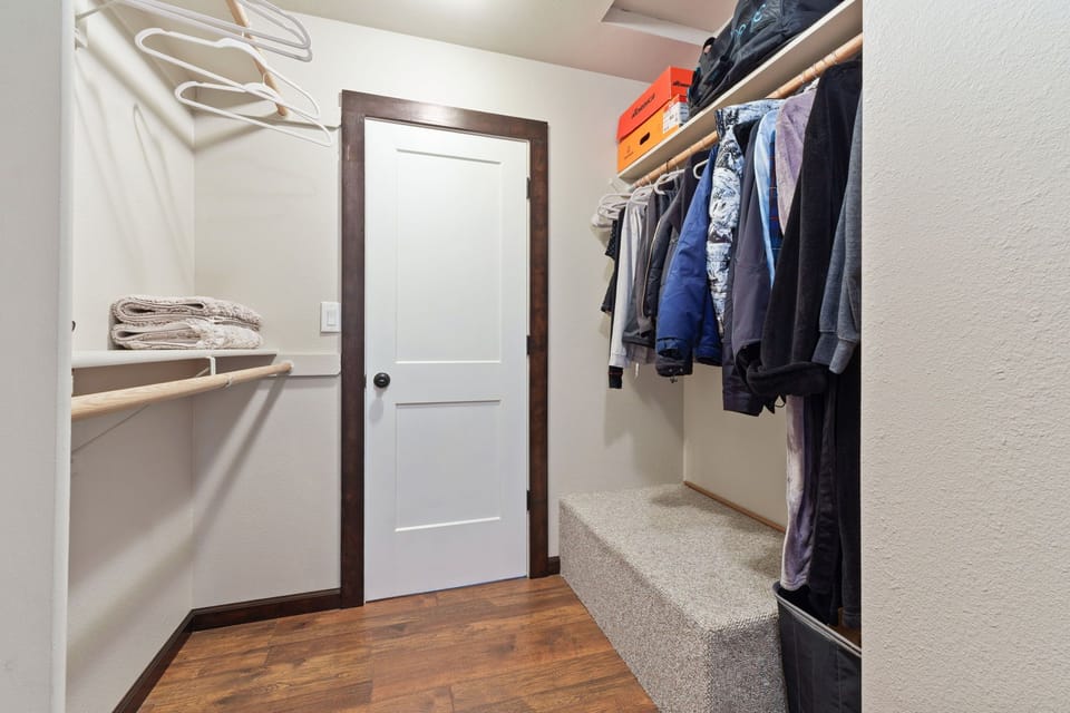 Primary Bathroom Walk-in Closet