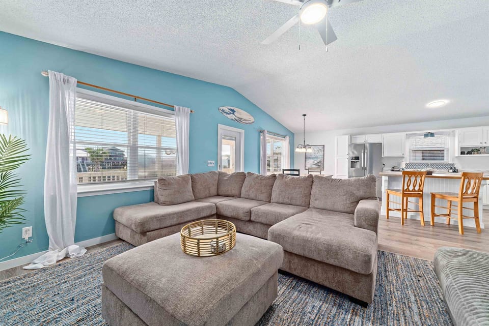Incredibly warm and Inviting Living Space