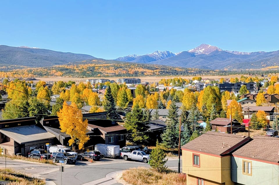 Amazing view of the mountains and Fraser Valley from living room windows.