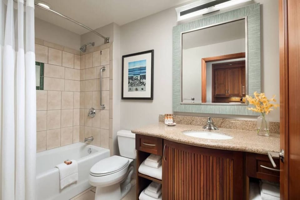 Bright and clean bathrooms for each room