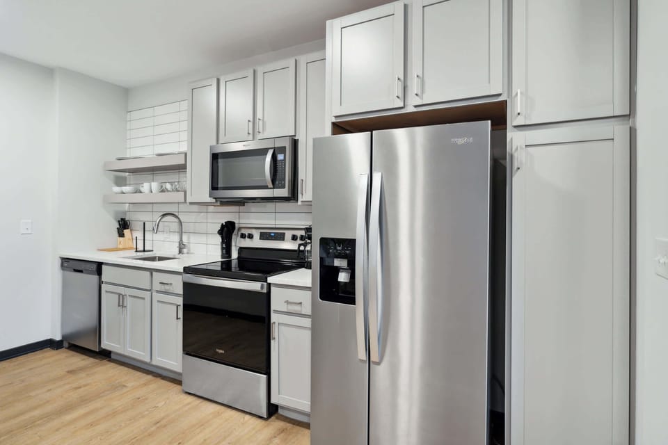 Fully equipped kitchen