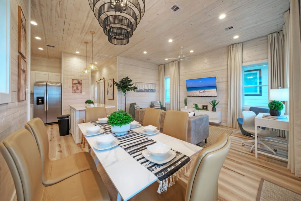 Dining area.  (The Madison)