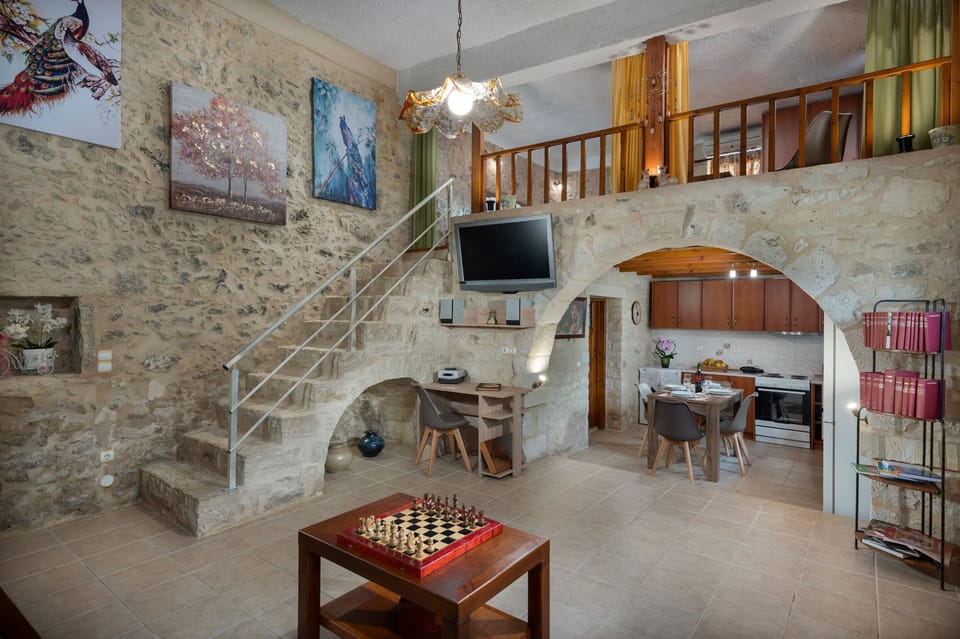 Contemporary Open Layout Featuring Attic Bedroom