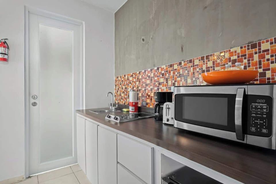 Cook up your favorite meals. Fully-equipped kitchen.

