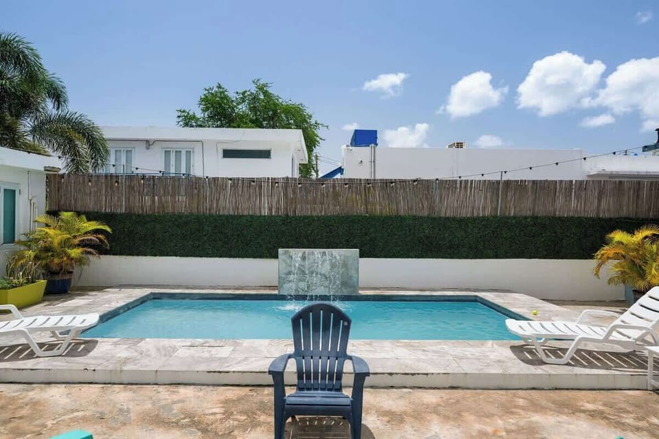 Dive in and cool off. Your private pool is ready for a relaxing day.

