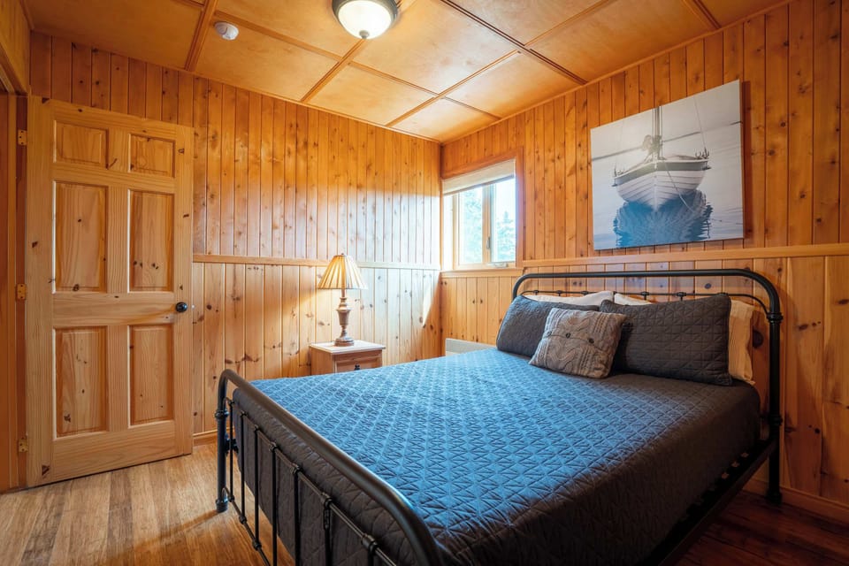 Chambre côté forêt - Lit queen