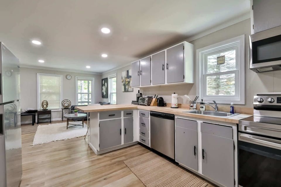 Main Level Kitchen #1| Nespresso Coffee Maker | Stove/Oven | Cooking Basics