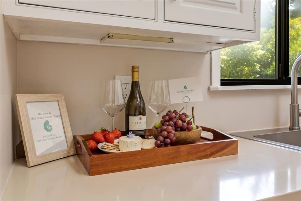 Wine and Cheese to Welcome You! Just Add Fruit!