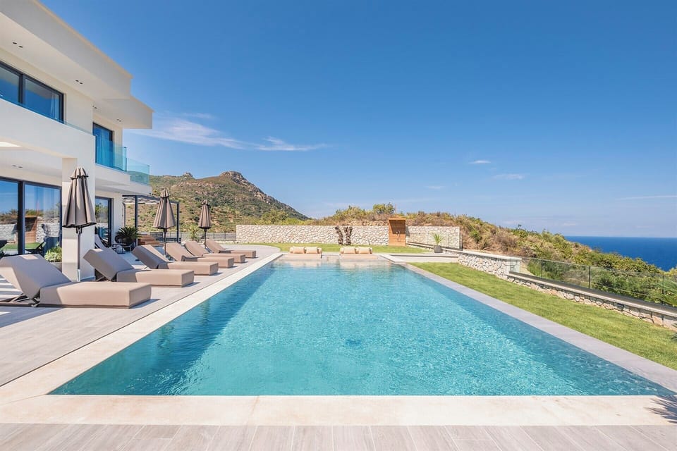 The refreshing waters of the pool.