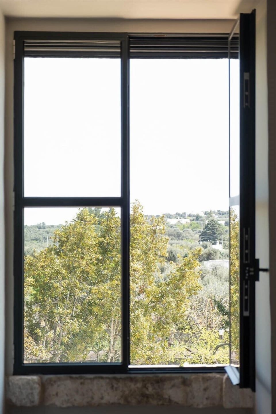 Views over the walled gardens and the surrounding countryside.